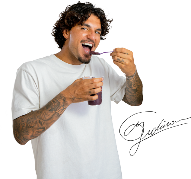 Descubra o Açai Campeão Gabriel Medina | Mini Kalzone